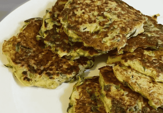 Zucchiniplättar LCHF