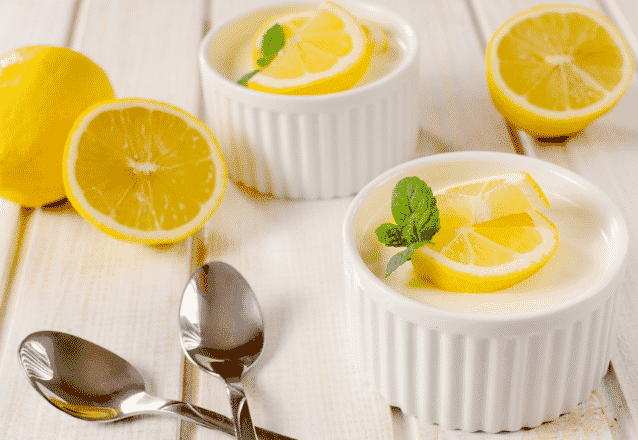 Citronpannacotta