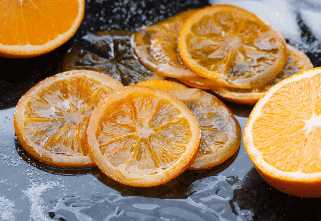 Karamelliserad apelsin