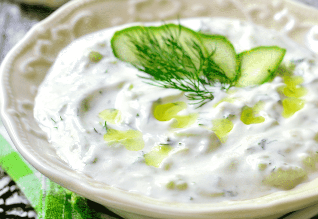 Vegansk tzatziki