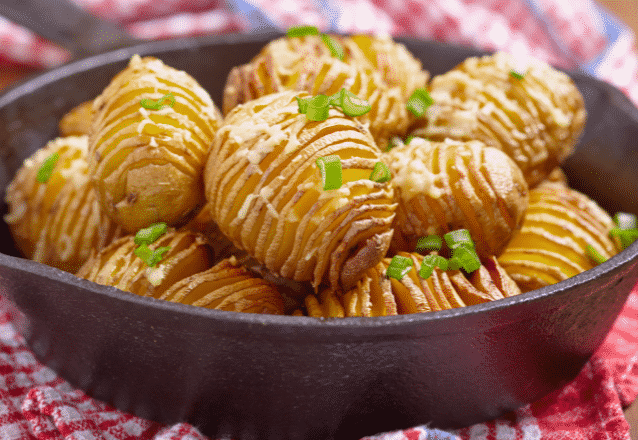 Hasselbackspotatis i airfryer