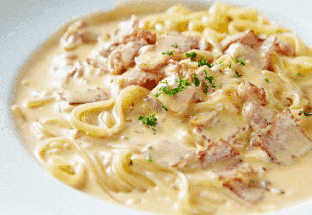 Carbonara utan ägg