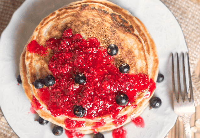 Pannkakor med havremjöl