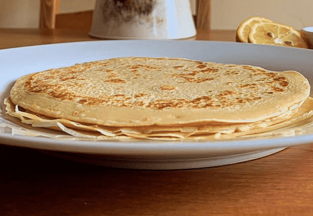 Pannkakor med vatten