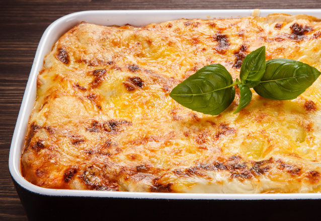 Lasagne med färska plattor