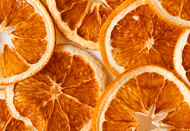 Torkad apelsin