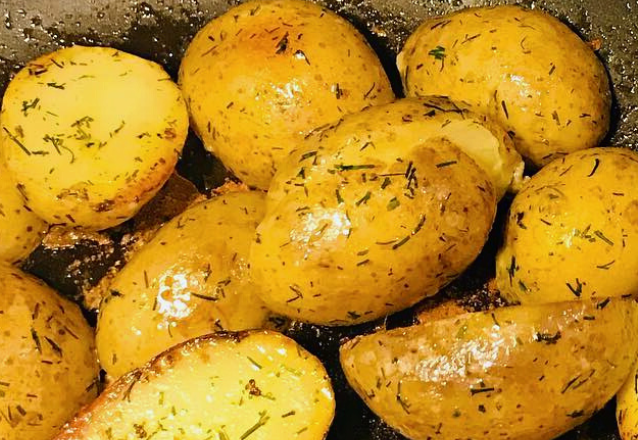 Dillslungad potatis