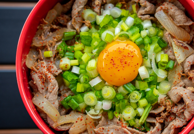 Gyudon (japansk biff- och risrätt)